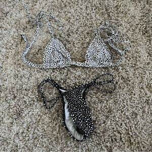 White fox boutique skimpy bikini